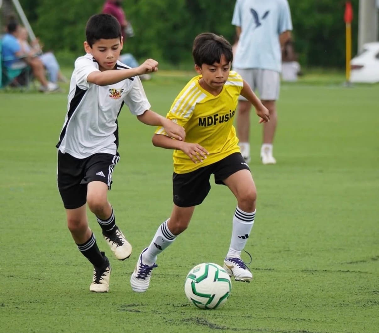 Tournament action shot